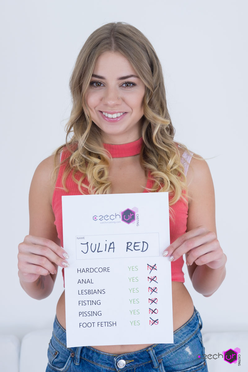 Julia Woodman - Julia Red Czech VR Casting Porn Videos